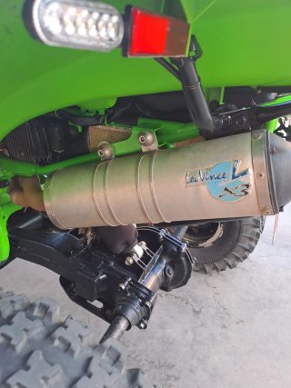 Kawasaki KFX700 Verde