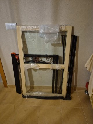 Mesa Comedor Cristal 120x75 Metal Madera