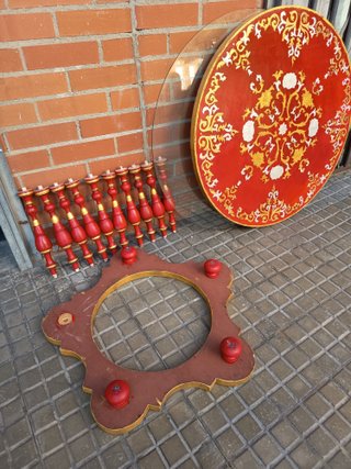 Mesa Sevillana Antigua / Centro Vintage