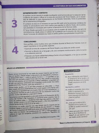 Historia del mundo contemporáneo 1 Bachillerato