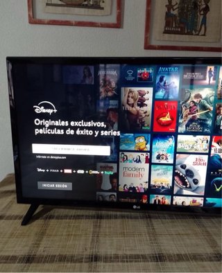 Televisor LG Negro Lo vendo por mudanza