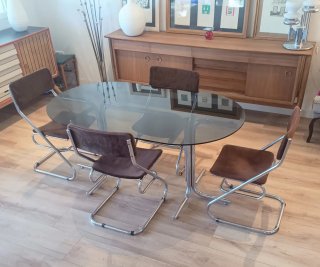MESA DE COMEDOR SPACE AGE.