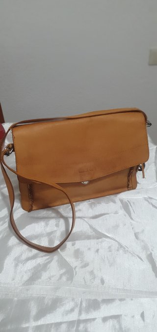 Bolso Bimba y Lola Piel Beige/Marrón