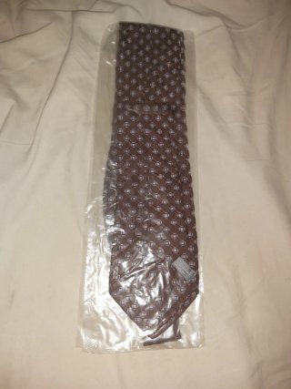 Corbata Daniel Cremieux Marrón Púrpura