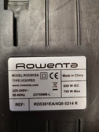 Aspiradora Rowenta Compacteo Ergo Cyclon sin bolsa