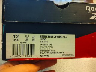 Zapatillas Reebok Road Supreme 2 T29 Nuevas