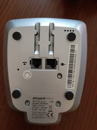 Telefono portatile Telecom grigio funzionante