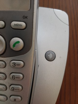 Telefono portatile Telecom grigio funzionante