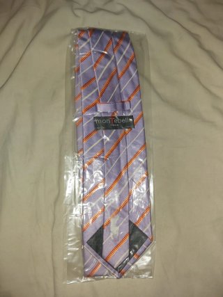 Corbata Montebello Italia Seda Rayas