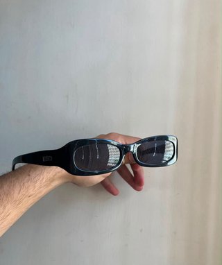 Occhiali da sole Police vintage neri