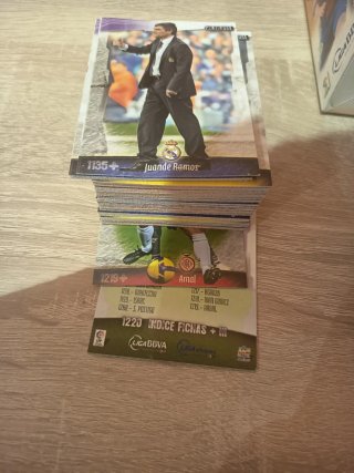 Colección cromos fútbol 2ª División 2008-2009
