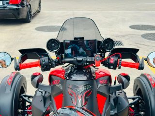Can-Am Ryker Rally Trike Negro/Rojo