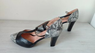 Zapatos de fiesta T-strap tacón