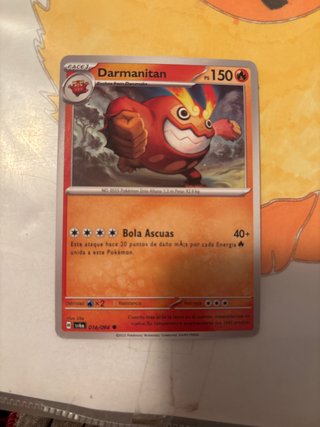 Carta Pokémon Darmanitan 150 PS