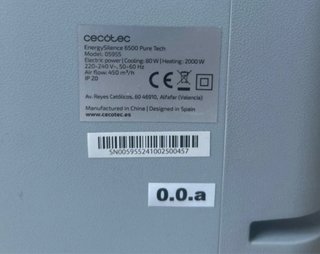 Cecotec Climatizador Evaporativo EnergySilence Pur