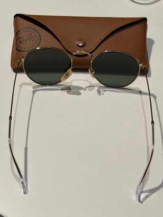 Ray Ban RB3447 Gafas de Sol Redondas Doradas