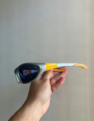 Occhiali da sole vintage Lotto grigio/giallo