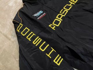 Bomber Porsche Motorsport Negra Amarilla - M/L