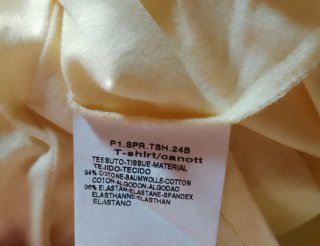 Top Sportmax giallo manica 3/4