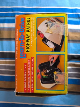 Juguete Vintage Highway Patrol