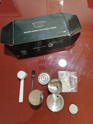 Kit Cápsula Reutilizable Dolce Gusto Acero