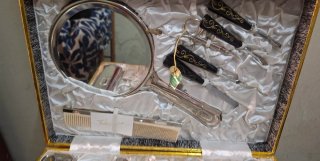 Estuche de tocador vintage