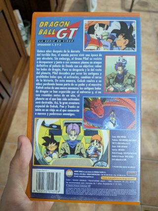 Dragon Ball GT VHS Colección Anime Español