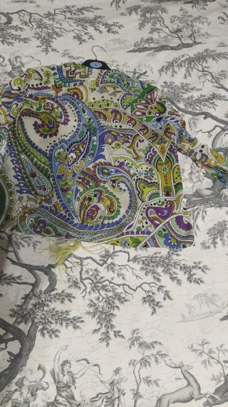 Blusa Zara Estampada Talla S