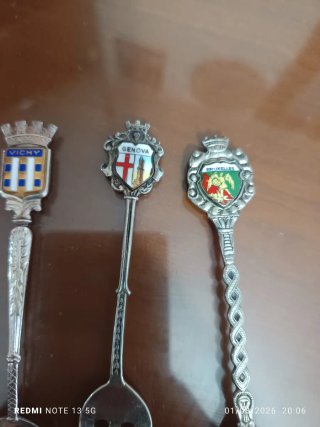Tenedores de colección plata