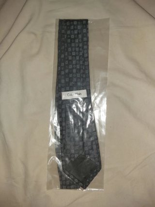 Corbata Calvin Klein Gris