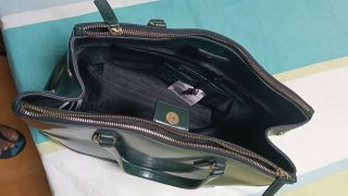 Bolso Adolfo Dominguez Verde Mujer