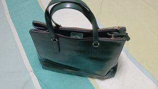 Bolso Adolfo Dominguez Verde Mujer