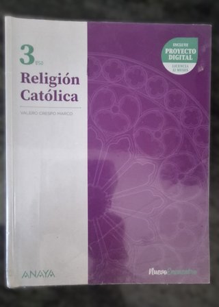 3º ESO - Religión Católica 3, Ed. ANAYA, 2022