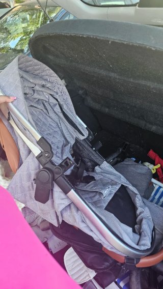 Carrito Bebé 3 Piezas Gris