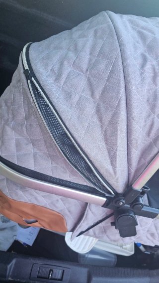 Carrito Bebé 3 Piezas Gris