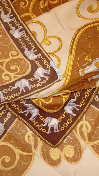 Foulard Hermes Les Éléphants