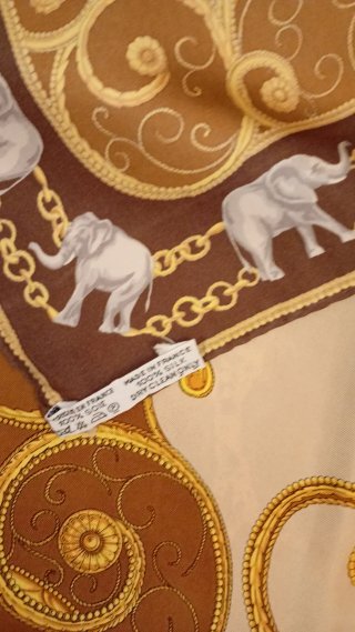 Foulard Hermes Les Éléphants