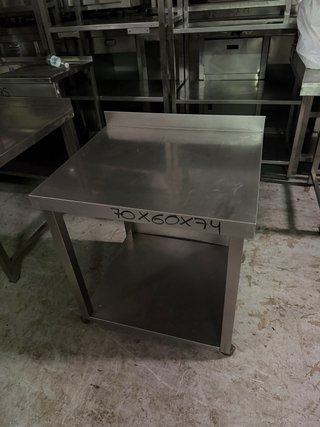 Mesa de TRABAJO inoxidable industrial