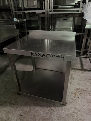 Mesa de TRABAJO inoxidable industrial