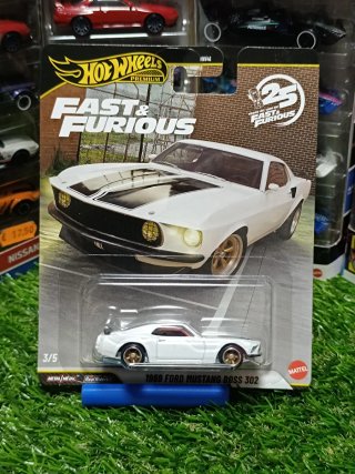 Hot Wheels 1969 Ford Mustang Boss 302 Premium