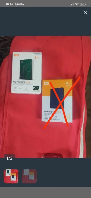Disco Duro Externo WD My Passport Ultra 6TB