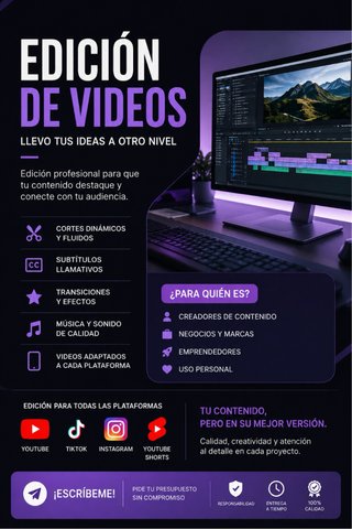 EDICIÓN DE VIDEOS