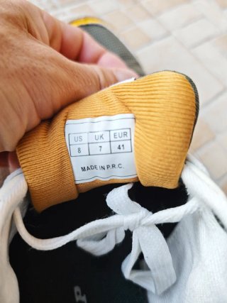 Zapatillas Dunlop Beige y Verde