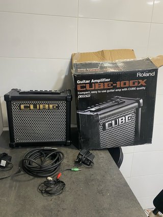 Amplificador Roland CUBE-10GX 10W Guitarra