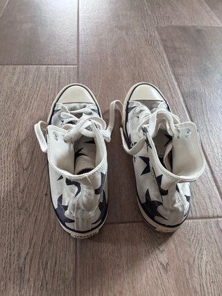 Converse estrellas altas, cuidadas