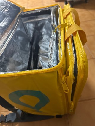 Mochila Glovo Amarilla