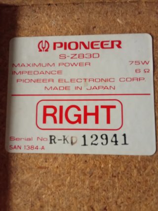 Mini impianto Pioneer con giradischi + 2 altoparlanti 75 W