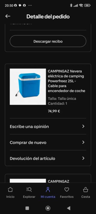 Frigorifero Elettrico Portatile Campingaz. Usato una volta