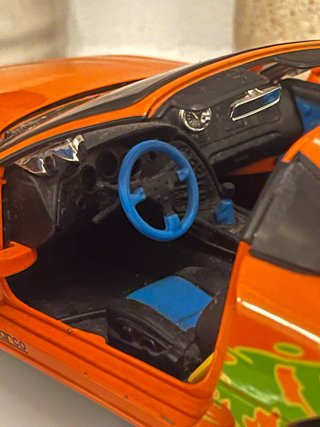 Toyota Supra “A Todo Gas” 1/18 Naranja
