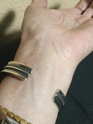 Pulsera Plata Nativo Americano